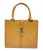 GUCCIグッチ）の古着「ジャッキー ハンドバッグ」｜ブラウン