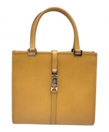 GUCCI（グッチ）の古着「ジャッキー ハンドバッグ」｜ブラウン