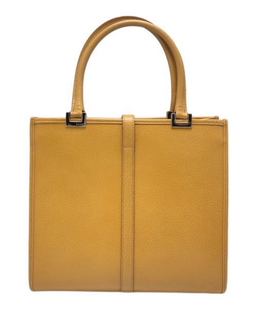 GUCCI（グッチ）GUCCI (グッチ) ジャッキー ハンドバッグ ブラウンの古着・服飾アイテム