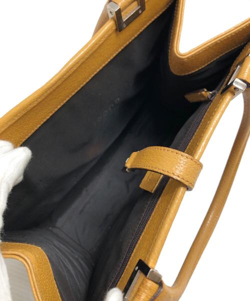 GUCCI（グッチ）GUCCI (グッチ) ジャッキー ハンドバッグ ブラウンの古着・服飾アイテム