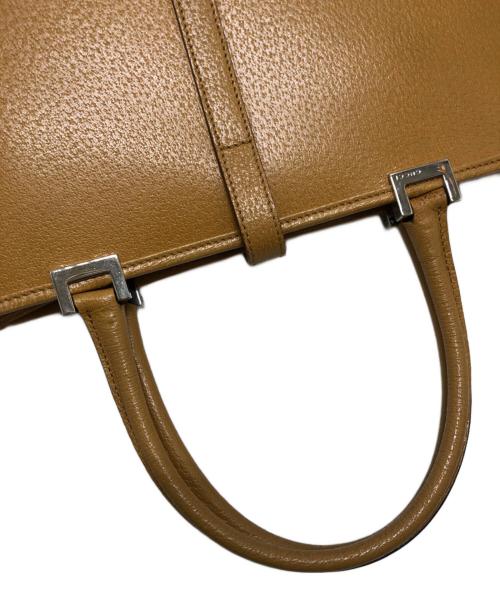 GUCCI（グッチ）GUCCI (グッチ) ジャッキー ハンドバッグ ブラウンの古着・服飾アイテム