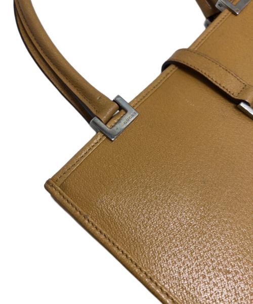 GUCCI（グッチ）GUCCI (グッチ) ジャッキー ハンドバッグ ブラウンの古着・服飾アイテム