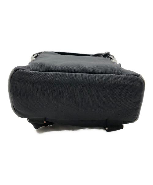 GUCCI（グッチ）GUCCI (グッチ) レザー切替リュック ブラックの古着・服飾アイテム