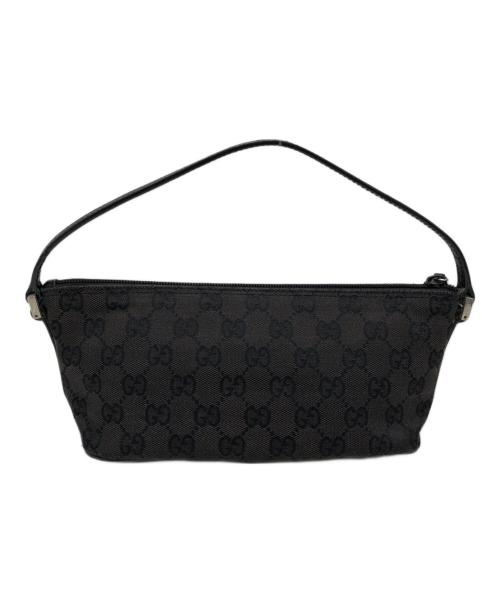 GUCCI（グッチ）GUCCI (グッチ) GGキャンバス ハンドバッグ ブラウンの古着・服飾アイテム