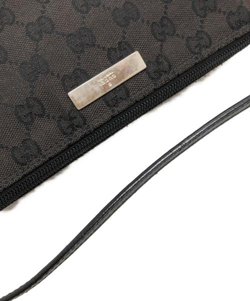 GUCCI（グッチ）GUCCI (グッチ) GGキャンバス ハンドバッグ ブラウンの古着・服飾アイテム