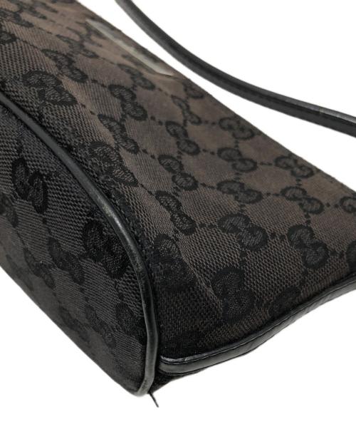 GUCCI（グッチ）GUCCI (グッチ) GGキャンバス ハンドバッグ ブラウンの古着・服飾アイテム