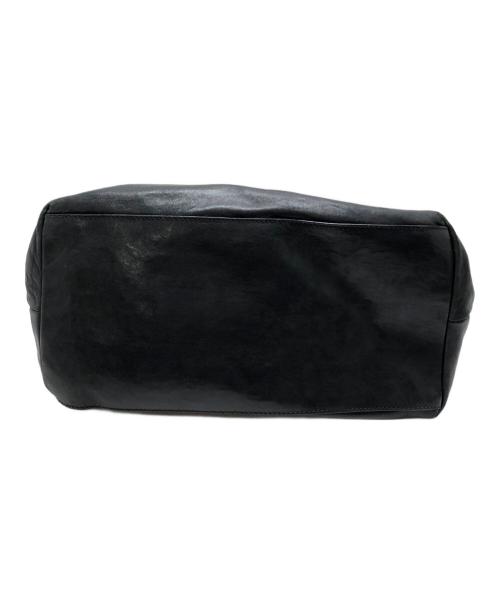 JIMMY CHOO（ジミーチュウ）JIMMY CHOO (ジミーチュウ) スタッズレザートートバッグ ブラックの古着・服飾アイテム