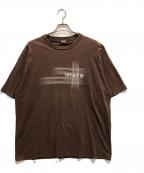 VERSACE JEANS COUTUREヴェルサーチ ジーンズクチュール）の古着「90’s Tシャツ」｜ブラウン