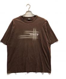 VERSACE JEANS COUTURE（ヴェルサーチ ジーンズクチュール）の古着「90’s Tシャツ」｜ブラウン