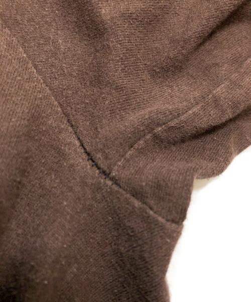 VERSACE JEANS COUTURE（ヴェルサーチ ジーンズクチュール）VERSACE JEANS COUTURE (ヴェルサーチ ジーンズクチュール) 90’s Tシャツ ブラウン サイズ:タグ劣化の為不明の古着・服飾アイテム