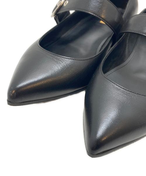 CHEMBUR（チェンバー）CHEMBUR (チェンバー) メリージェーン ブラック サイズ:36 1/2(23cm~23.5cm)の古着・服飾アイテム