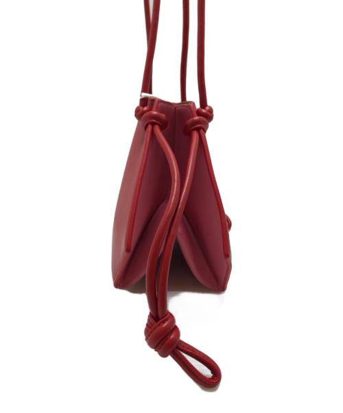 Archivepke（アーカイブエプク）Archivepke (アーカイブエプク) small doughnut angle bag レッド 未使用品の古着・服飾アイテム