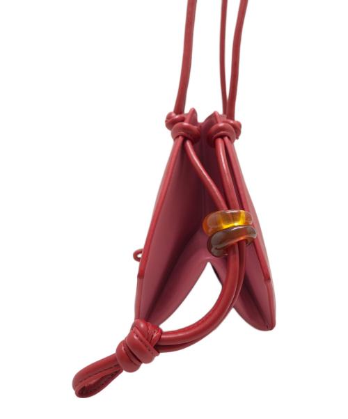 Archivepke（アーカイブエプク）Archivepke (アーカイブエプク) small doughnut angle bag レッド 未使用品の古着・服飾アイテム