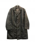 VEB LEDER UND SPORTBEKLEIDUNGVEB LEDER UND SPORTBEKLEIDUNG）の古着「モーターサイクルレザーコート」｜ブラック