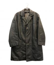 VEB LEDER UND SPORTBEKLEIDUNG（VEB LEDER UND SPORTBEKLEIDUNG）の古着「モーターサイクルレザーコート」｜ブラック