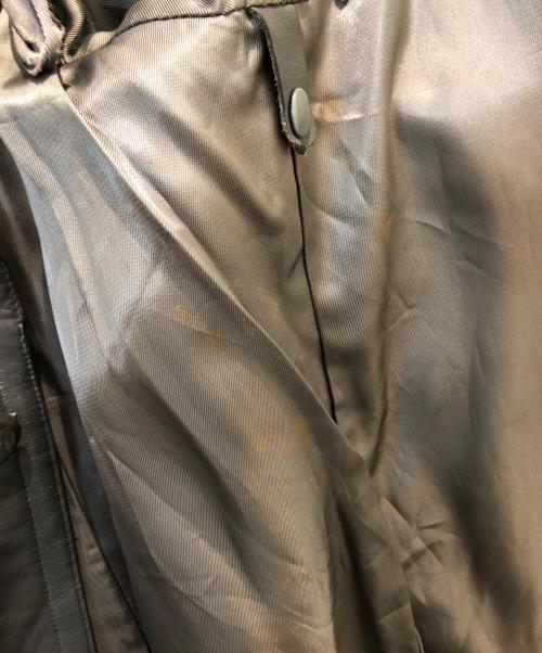 VEB LEDER UND SPORTBEKLEIDUNG（VEB LEDER UND SPORTBEKLEIDUNG）VEB LEDER UND SPORTBEKLEIDUNG (VEB LEDER UND SPORTBEKLEIDUNG) モーターサイクルレザーコート ブラック サイズ:52(XL~XXL)の古着・服飾アイテム