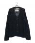 DAIRIKU（ダイリク）の古着「Flower Pattern Hand Knitting Cardigan」｜ブラック