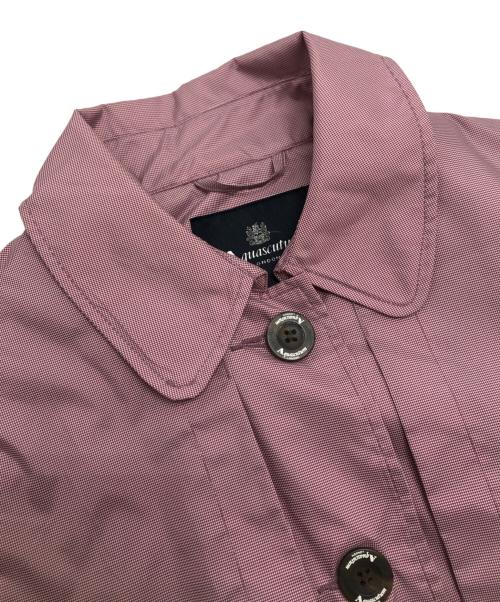 Aquascutum（アクアスキュータム）Aquascutum (アクアスキュータム) スプリングコート ピンク サイズ:Freeの古着・服飾アイテム