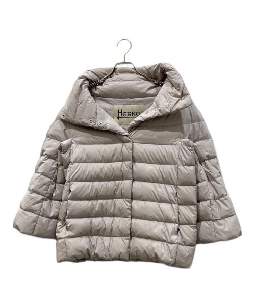 HERNO（ヘルノ）HERNO (ヘルノ) ダウンジャケット ベージュ サイズ:42の古着・服飾アイテム