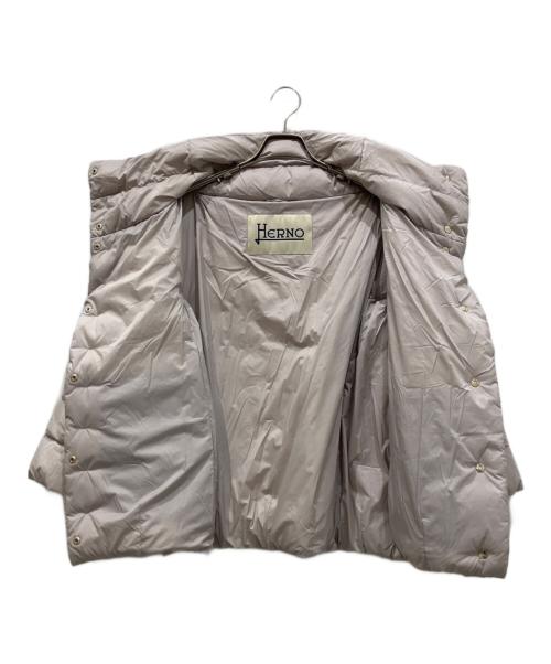 HERNO（ヘルノ）HERNO (ヘルノ) ダウンジャケット ベージュ サイズ:42の古着・服飾アイテム