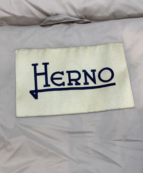HERNO（ヘルノ）HERNO (ヘルノ) ダウンジャケット ベージュ サイズ:42の古着・服飾アイテム