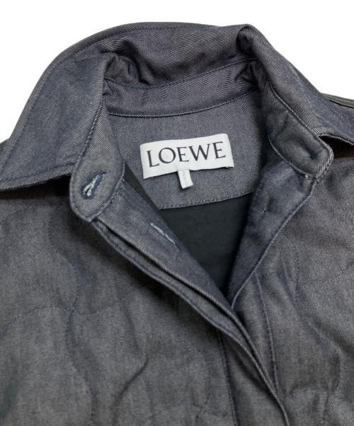 LOEWE（ロエベ）LOEWE (ロエベ) キルティングコート インディゴ サイズ:32(XXSサイズ)の古着・服飾アイテム