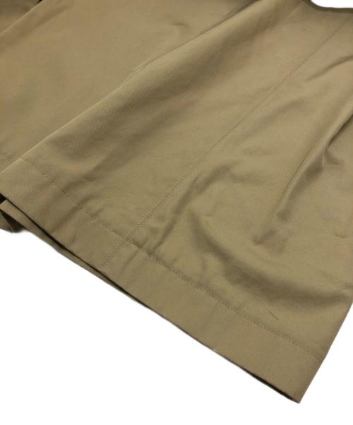 ADORE（アドーア）ADORE (アドーア) コンパクトコットンノーカラーコート ベージュ サイズ:36の古着・服飾アイテム