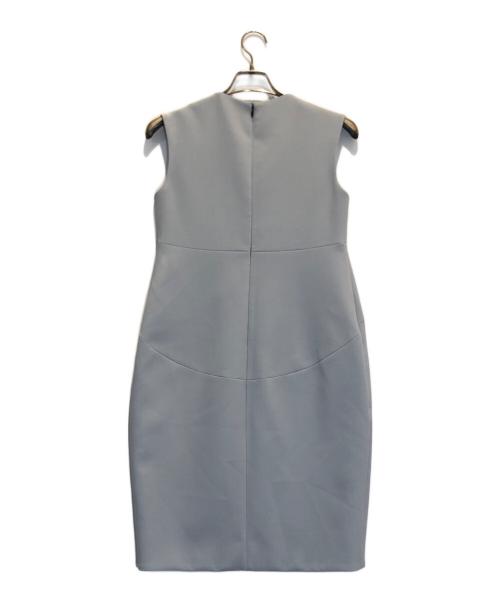 YOKO CHAN（ヨーコチャン）YOKO CHAN (ヨーコチャン) パールスリットワンピース グレー サイズ:38の古着・服飾アイテム