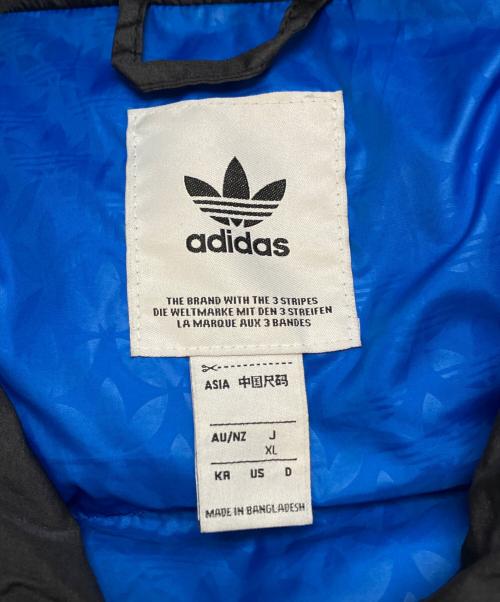 adidas Originals（アディダスオリジナル）adidas originals (アディダスオリジナル) オーバーサイズヴィーガンジャケット ブラック サイズ:XLの古着・服飾アイテム