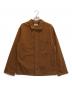 LEMAIRE（ルメール）の古着「STAND COLLAR OVERSHIRT」｜ブラウン