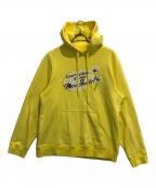 MARC JACOBS×avaniruiマークジェイコブス×アヴァ・ニルイ）の古着「Unreal Taste Hoodie」｜イエロー