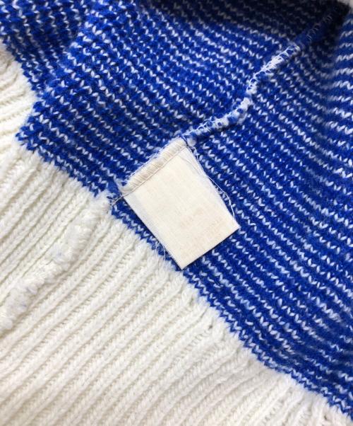 ARROW（アロー）ARROW (アロー) ニット ブルー サイズ:Lの古着・服飾アイテム