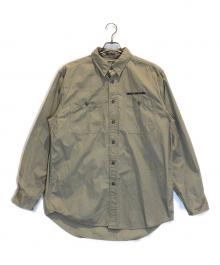 HARLEY-DAVIDSON（ハーレーダビッドソン）の古着「バック刺繍シャツ」｜ベージュ