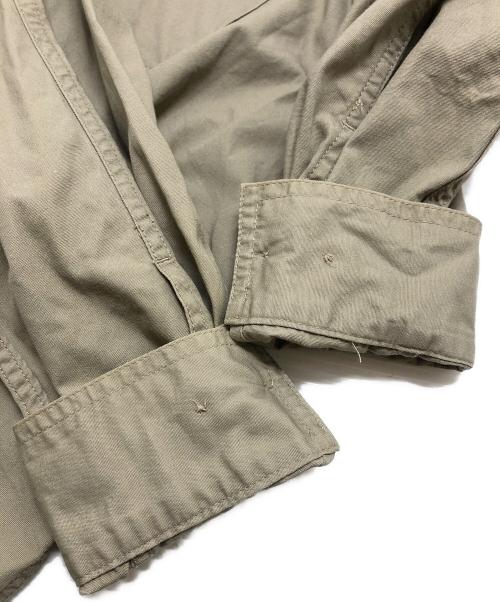 HARLEY-DAVIDSON（ハーレーダビッドソン）HARLEY-DAVIDSON (ハーレーダビッドソン) バック刺繍シャツ ベージュ サイズ:Mの古着・服飾アイテム
