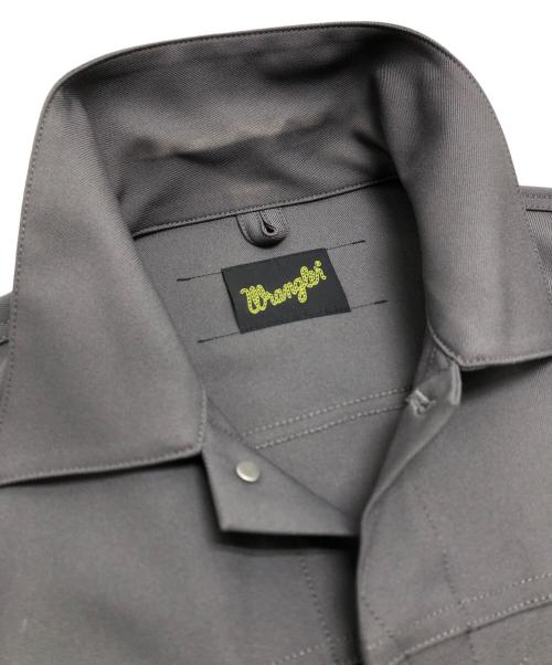 Wrangler（ラングラー）Wrangler (ラングラー) ランチャービッグシルエットジャケット グレー サイズ:Lの古着・服飾アイテム