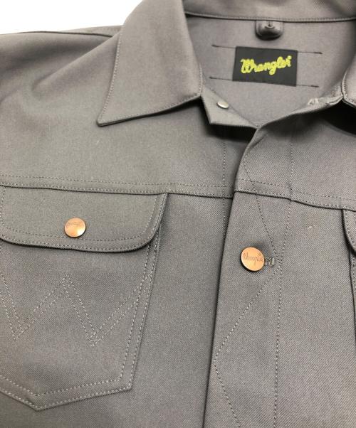 Wrangler（ラングラー）Wrangler (ラングラー) ランチャービッグシルエットジャケット グレー サイズ:Lの古着・服飾アイテム