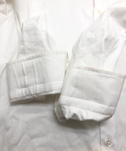 GUCCI（グッチ）GUCCI (グッチ) シンボルズスネーク刺繍シャツ ホワイト サイズ:38/15の古着・服飾アイテム