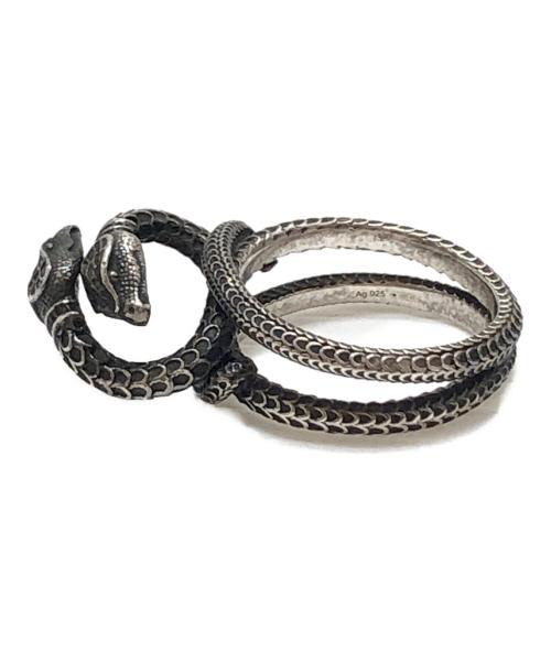 GUCCI（グッチ）GUCCI (グッチ) スネークリング シルバー サイズ:17号の古着・服飾アイテム