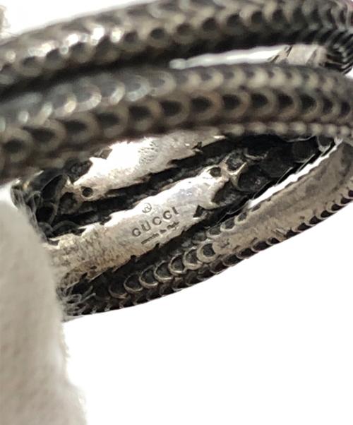 GUCCI（グッチ）GUCCI (グッチ) スネークリング シルバー サイズ:17号の古着・服飾アイテム