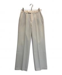 Fantastic Days×VERMEIL par iena（ファンタスティックデイズ×ヴェルメイユ パー イエナ）の古着「ダブルクロスストレッチパンツ」｜ベージュ