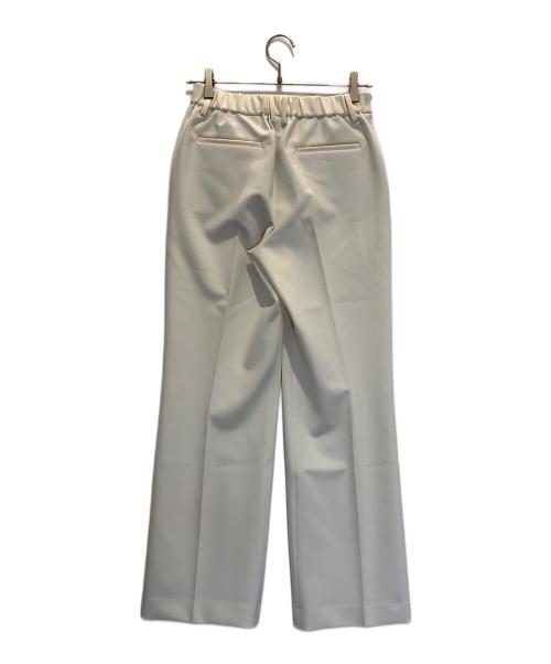 Fantastic Days（ファンタスティックデイズ）Fantastic Days (ファンタスティックデイズ) VERMEIL par iena (ヴェルメイユ パー イエナ) ダブルクロスストレッチパンツ ベージュ サイズ:38 未使用品の古着・服飾アイテム