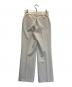 Fantastic Days (ファンタスティックデイズ) VERMEIL par iena (ヴェルメイユ パー イエナ) ダブルクロスストレッチパンツ ベージュ サイズ:38 未使用品：5000円