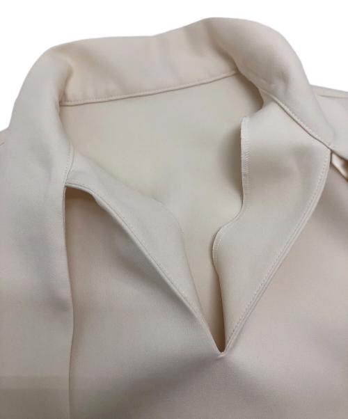 Acka.（エーシーケーエー）Acka. (エーシーケーエー) ボウタイワンピース ベージュ サイズ:1の古着・服飾アイテム