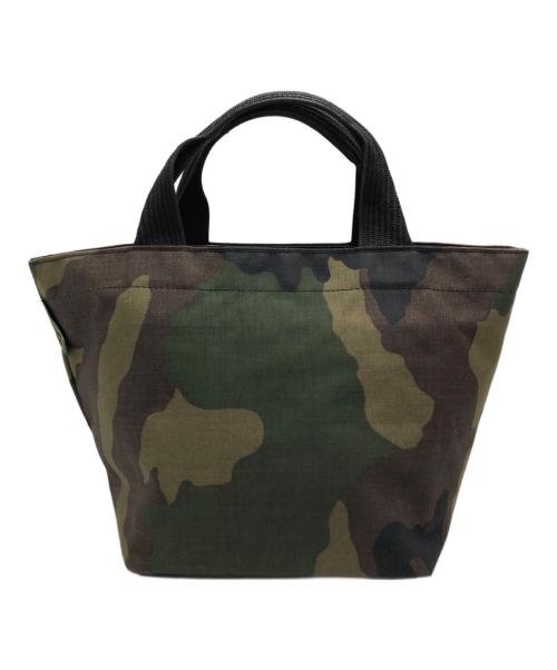 Herve Chapelier（エルベシャプリエ）Herve Chapelier (エルベシャプリエ) ナイロン舟型トート カーキの古着・服飾アイテム