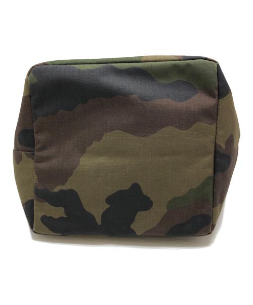 Herve Chapelier（エルベシャプリエ）Herve Chapelier (エルベシャプリエ) ナイロン舟型トート カーキの古着・服飾アイテム