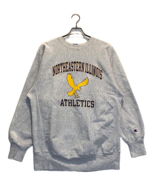 Champion REVERSE WEAVE（チャンピオン リバース ウィーブ）Champion REVERSE WEAVE (チャンピオン リバース ウィーブ) REVERSE WEAVEスウェット グレー サイズ:XXLの古着・服飾アイテム