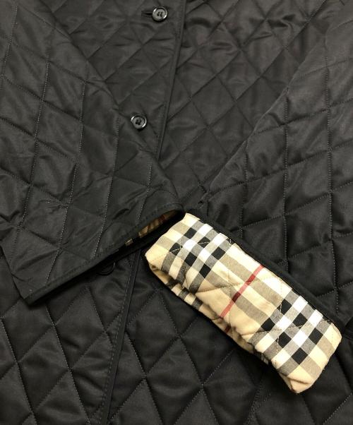 BURBERRY LONDON（バーバリーロンドン）BURBERRY LONDON (バーバリーロンドン) キルティングコート ブラック サイズ:XLの古着・服飾アイテム