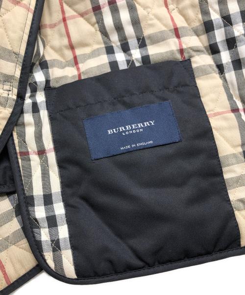 BURBERRY LONDON（バーバリーロンドン）BURBERRY LONDON (バーバリーロンドン) キルティングコート ブラック サイズ:XLの古着・服飾アイテム