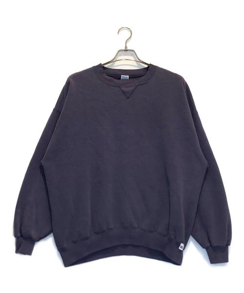 RUSSELL ATHLETIC（ラッセルアスレチック）RUSSELL ATHLETIC (ラッセルアスレチック) 前Vスウェット パープル サイズ:XXLの古着・服飾アイテム