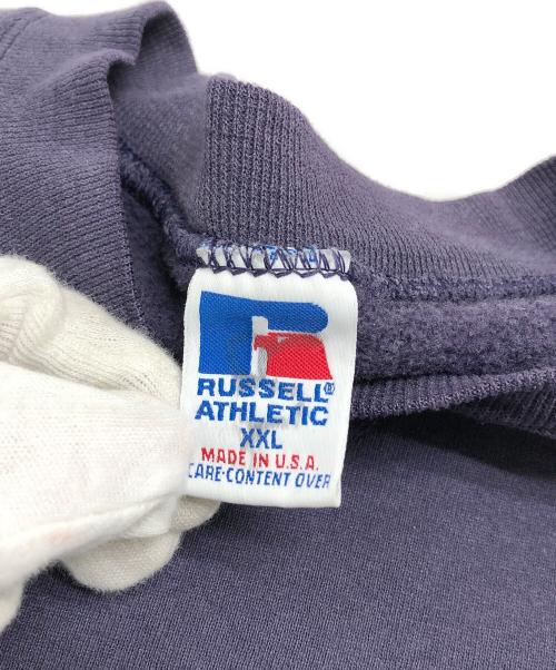 RUSSELL ATHLETIC（ラッセルアスレチック）RUSSELL ATHLETIC (ラッセルアスレチック) 前Vスウェット パープル サイズ:XXLの古着・服飾アイテム